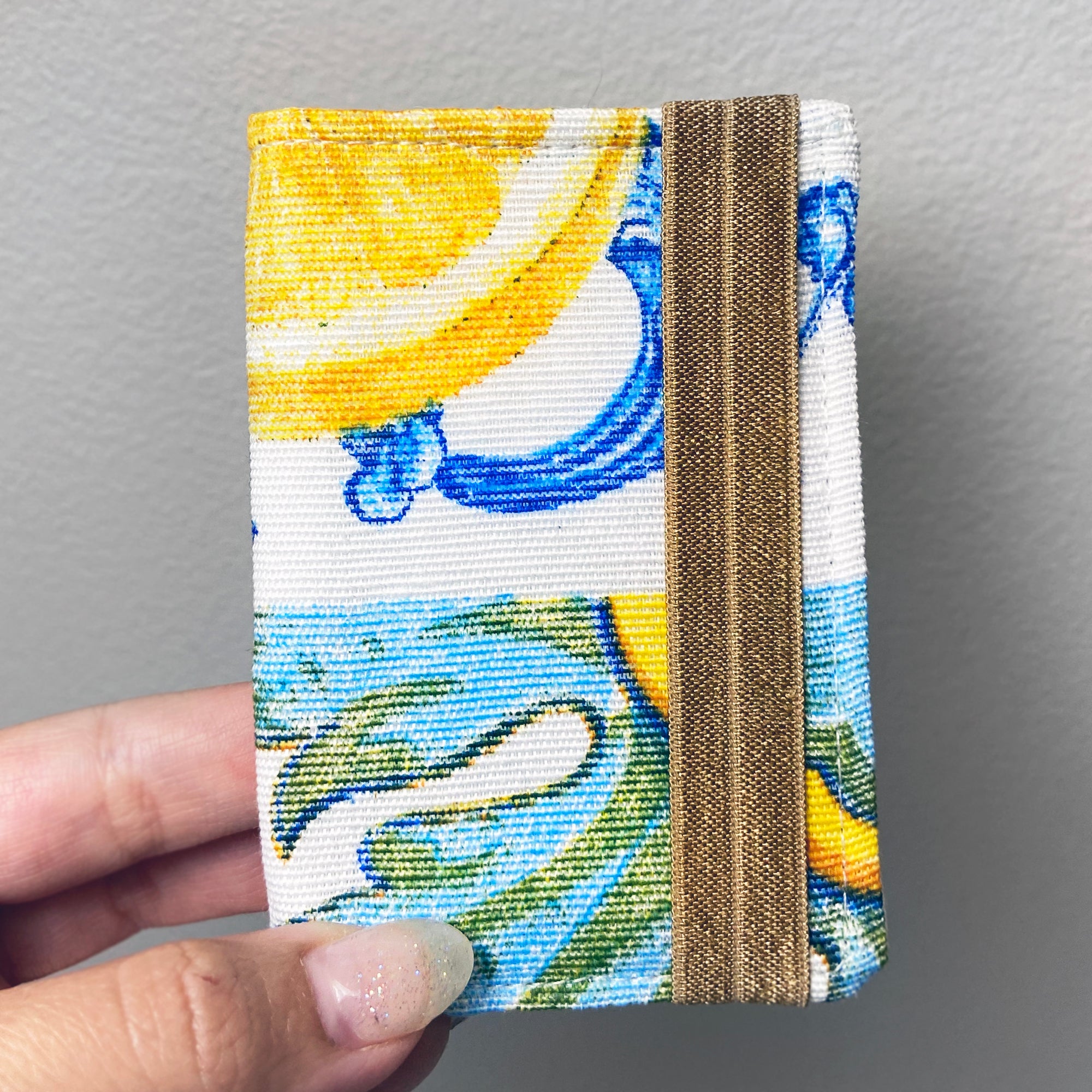 Sicilian Summer “Cefalù” Mini Wallet / Card Holder