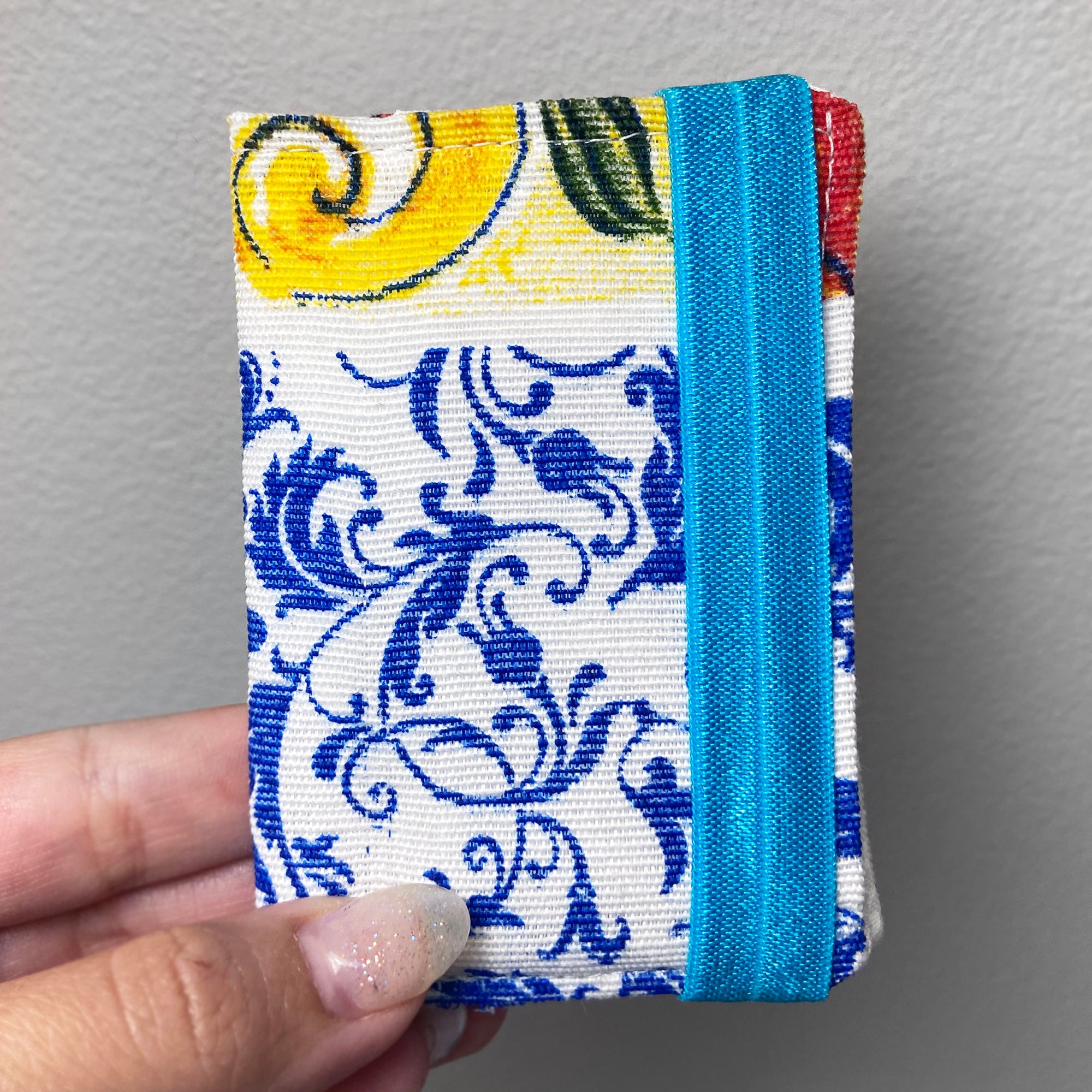 Sicilian Summer “Cefalù” Mini Wallet / Card Holder