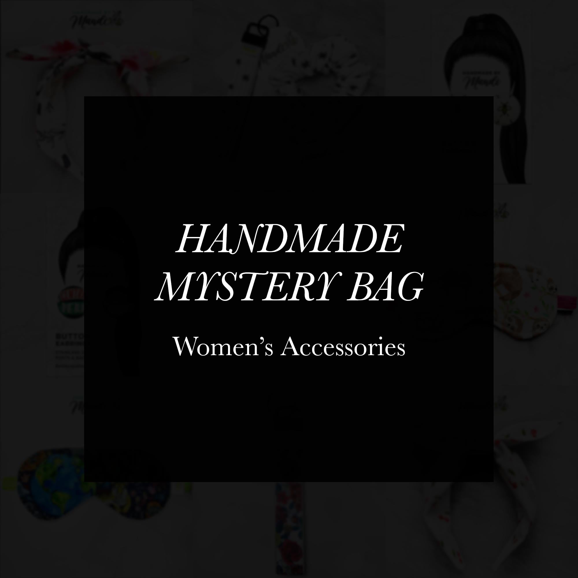 $25 VALUE: Sleep Accessory & Keychain Wristlet MYSTERY BUNDLE – Handmade by Mandi