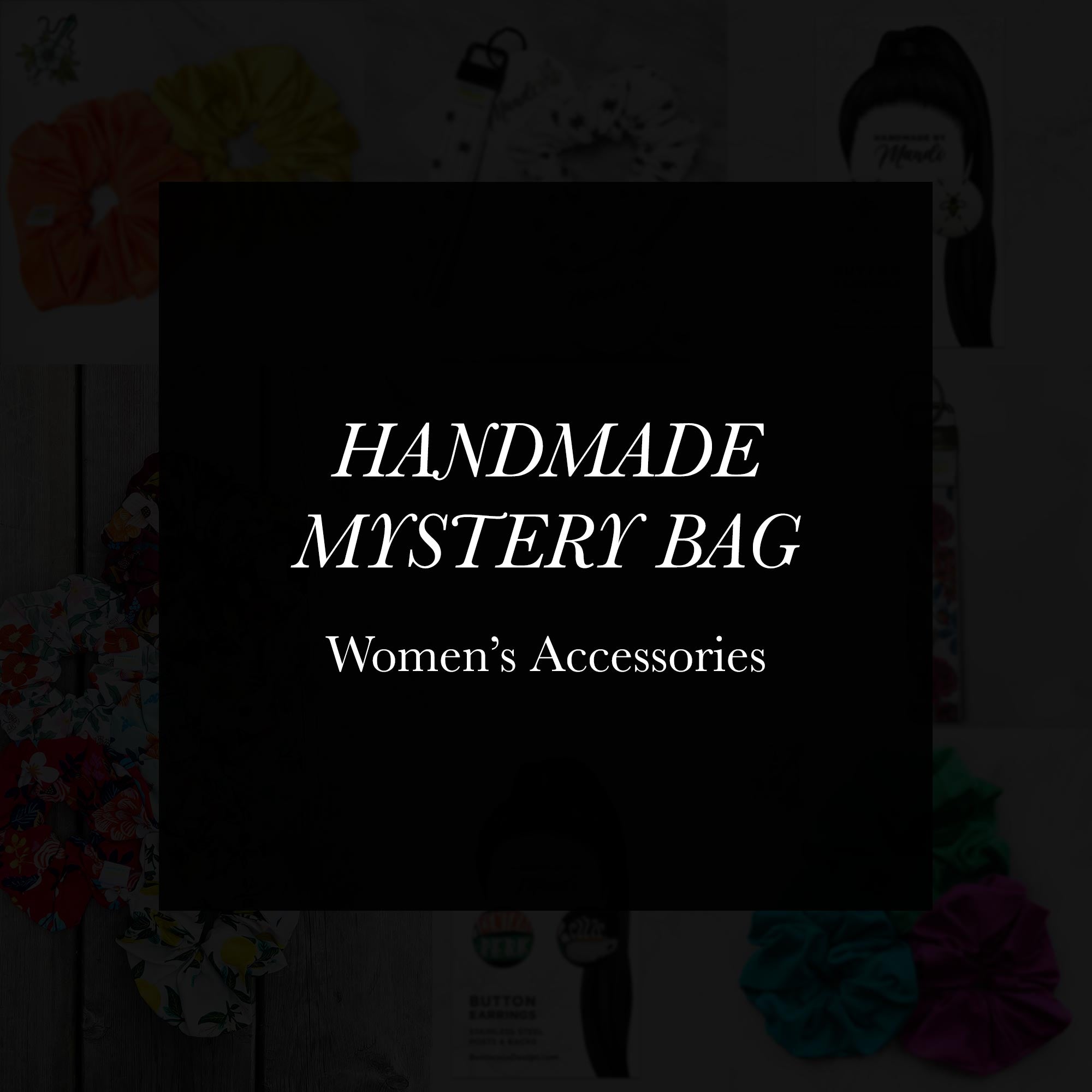 $16 VALUE: Button Earrings & Keychain Wristlet MYSTERY BUNDLE – Handmade by Mandi