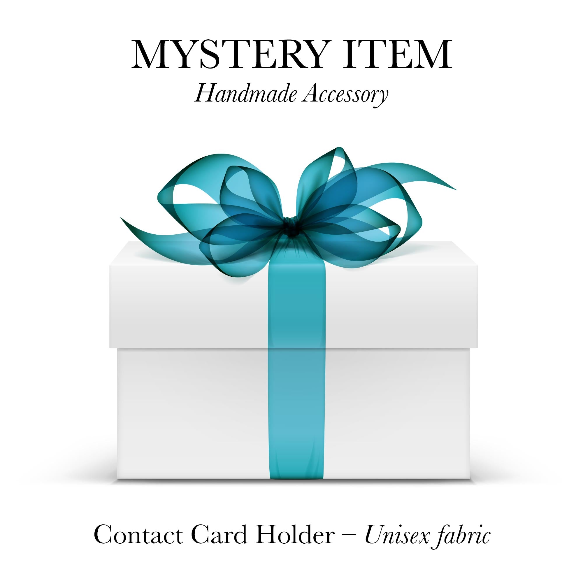 Mystery Card Holder – Unisex Fabric