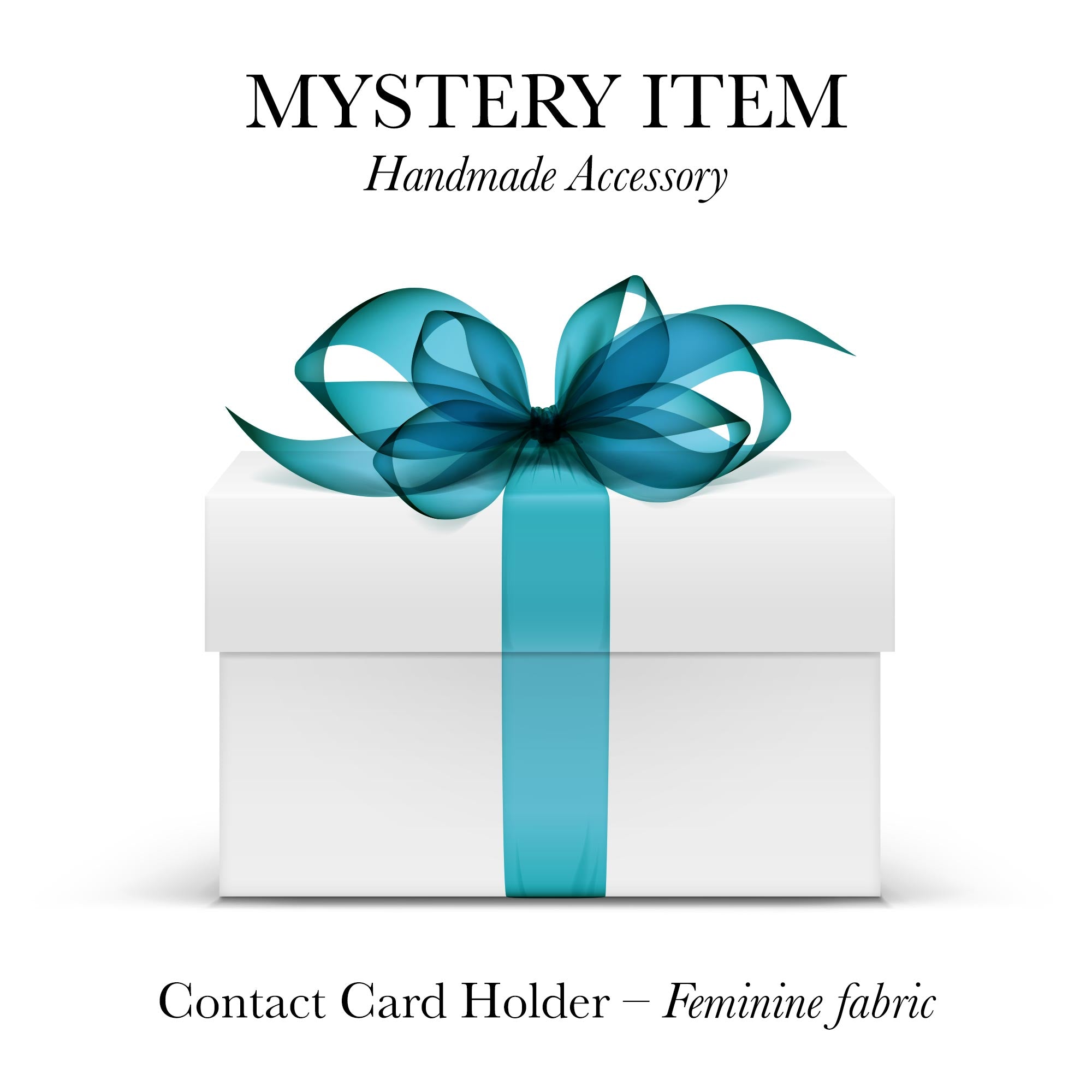 Mystery Card Holder – Feminine Fabric