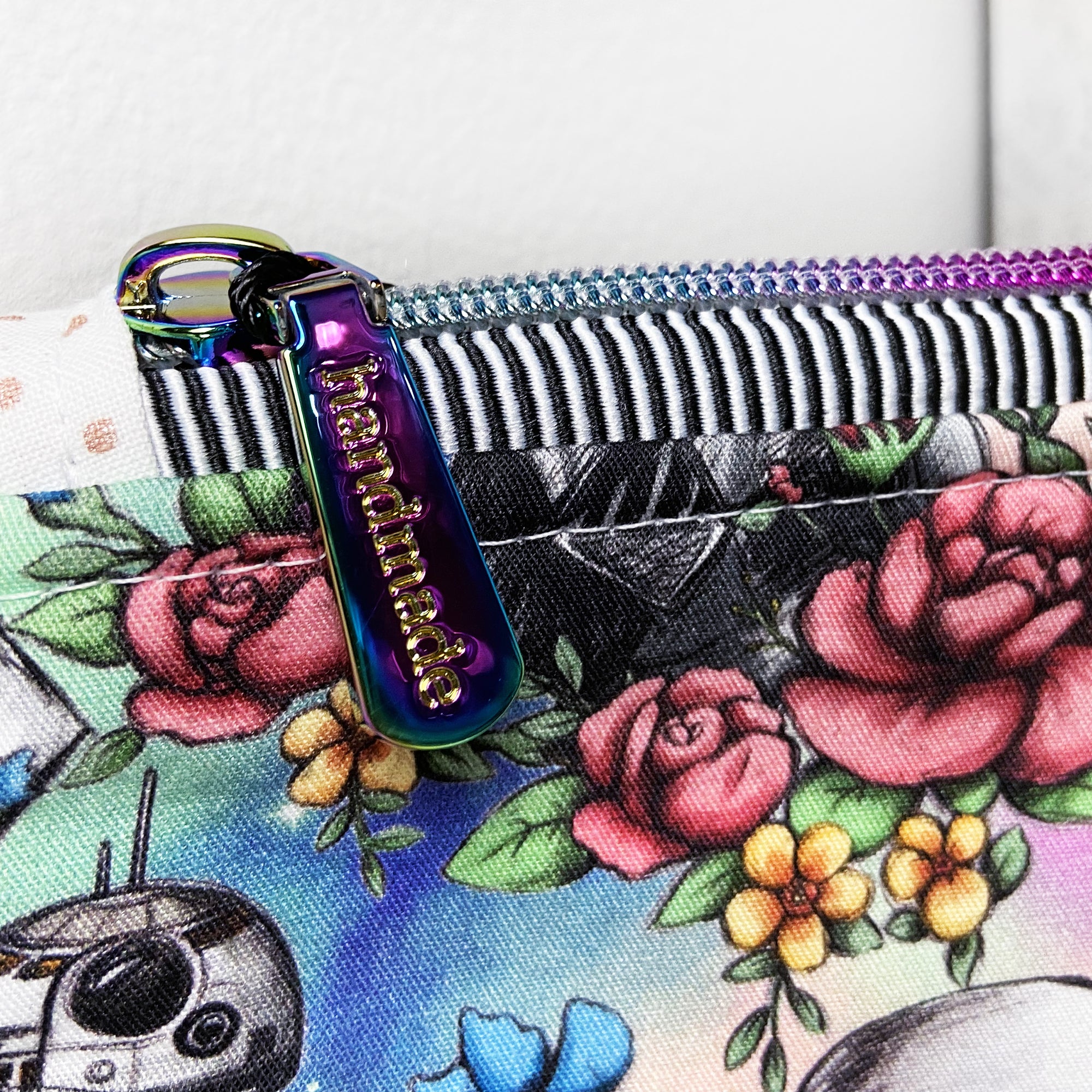 SPECIAL EDITION "The Force" Floral Zippered Carry-All Pouch