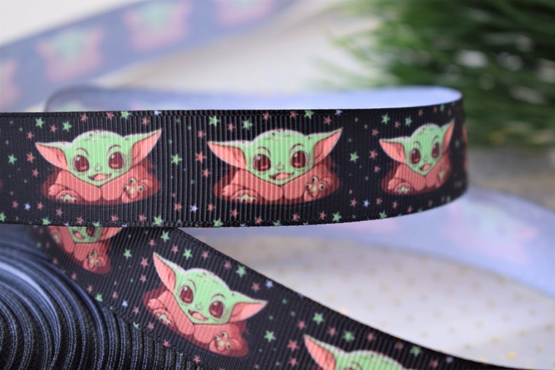 "The Force" (Grogu/Black) Multipurpose Lanyard