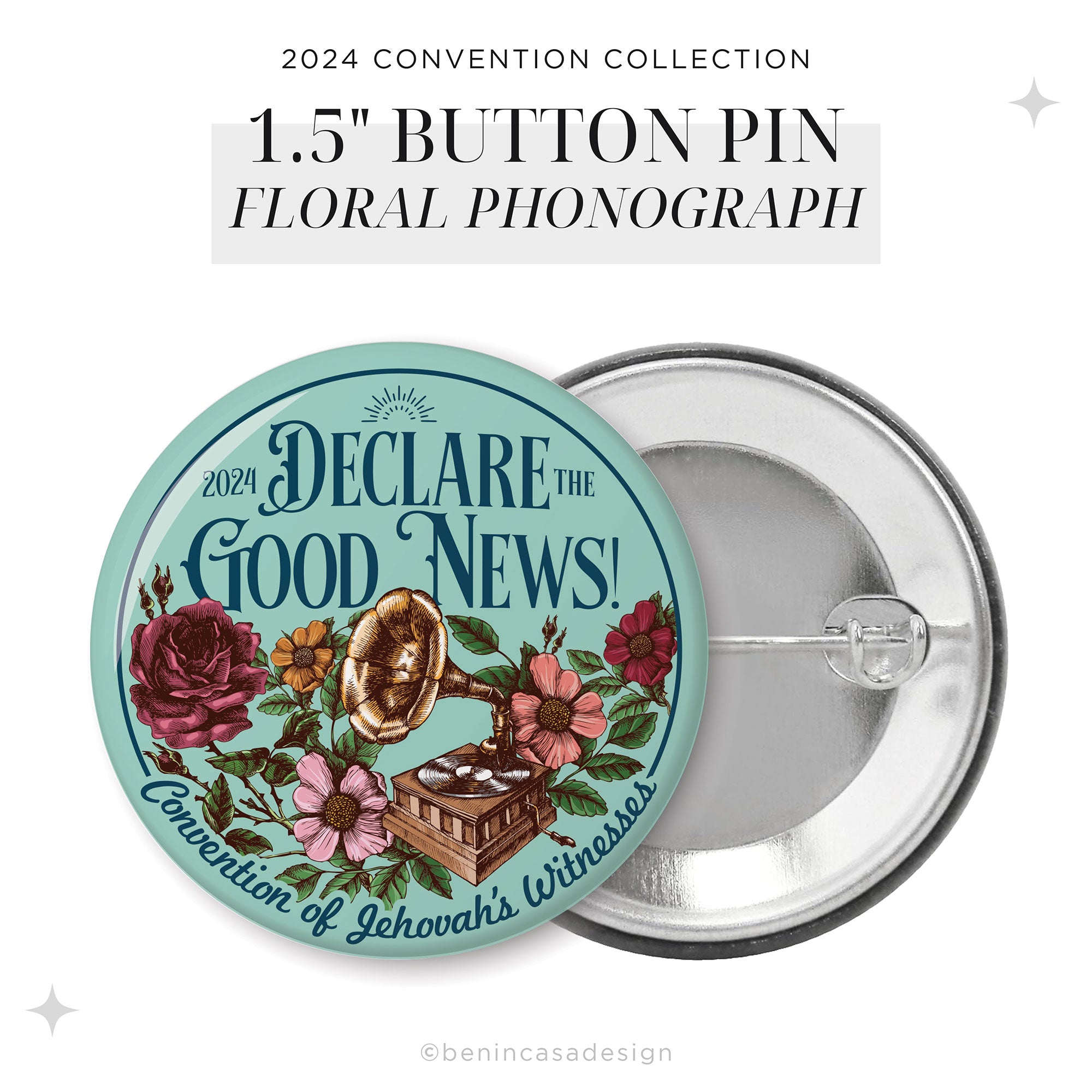 Button Pins: 2024 “Declare the Good News!”