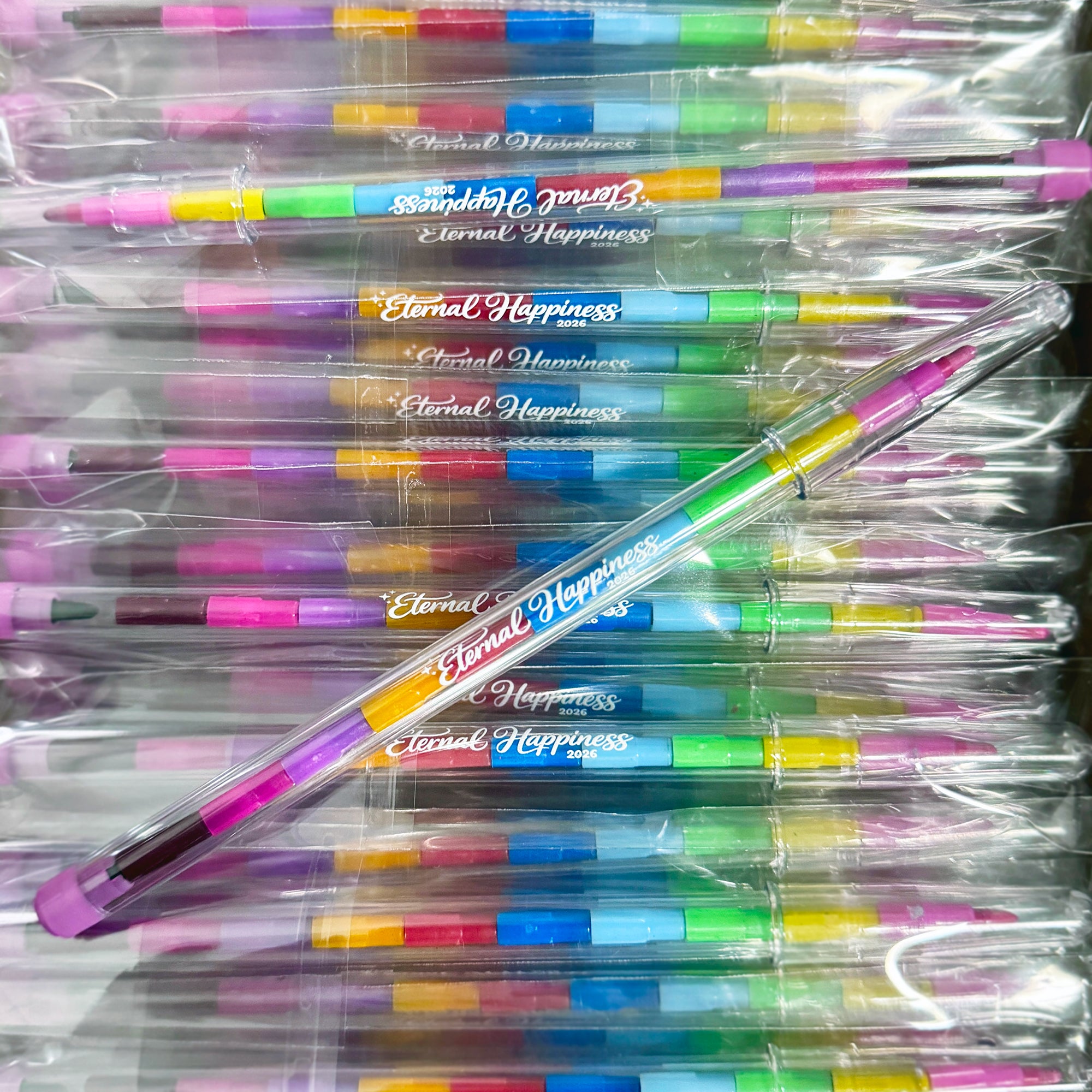 Stackable Coloured Pencil – 2026 “Eternal Happiness"