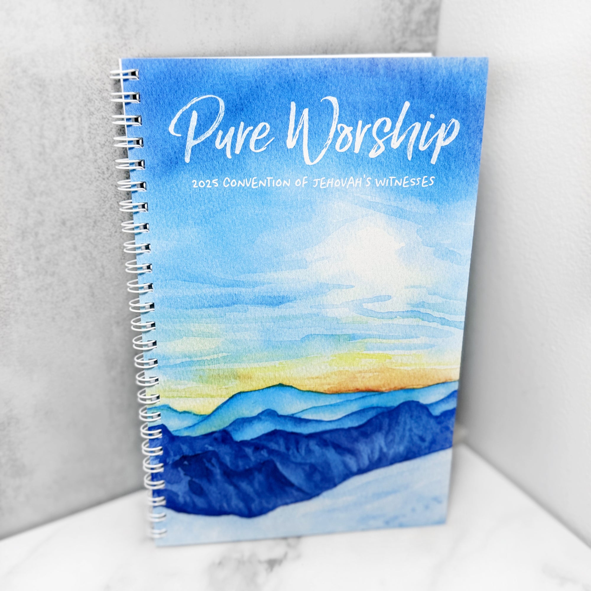 Notebook w/ Template: 2025 “Pure Worship” Convention
