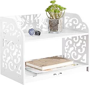 Desktop Bookshelf Organizer (15.6" W x 9.1" D x 11.9" H)