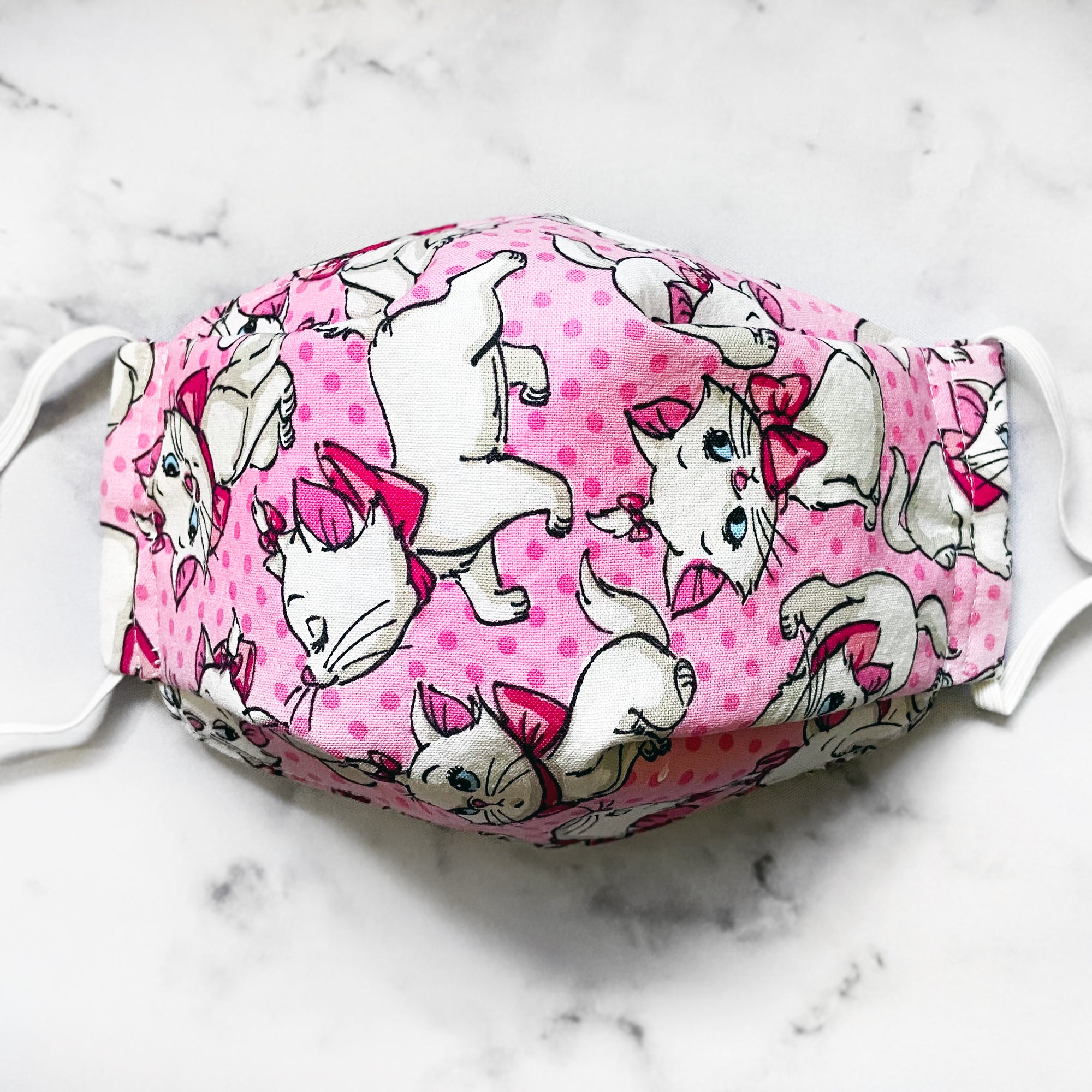 LIMITED EDITION Aristocats "Marie" 3D Pleated Face Mask (3 Layers)