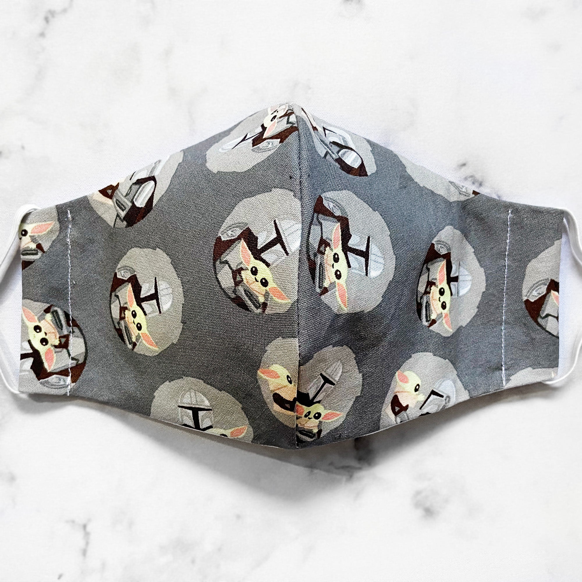 LIMITED EDITION The Force "Baby Grogu" (Grey) Deluxe Olson Face Mask