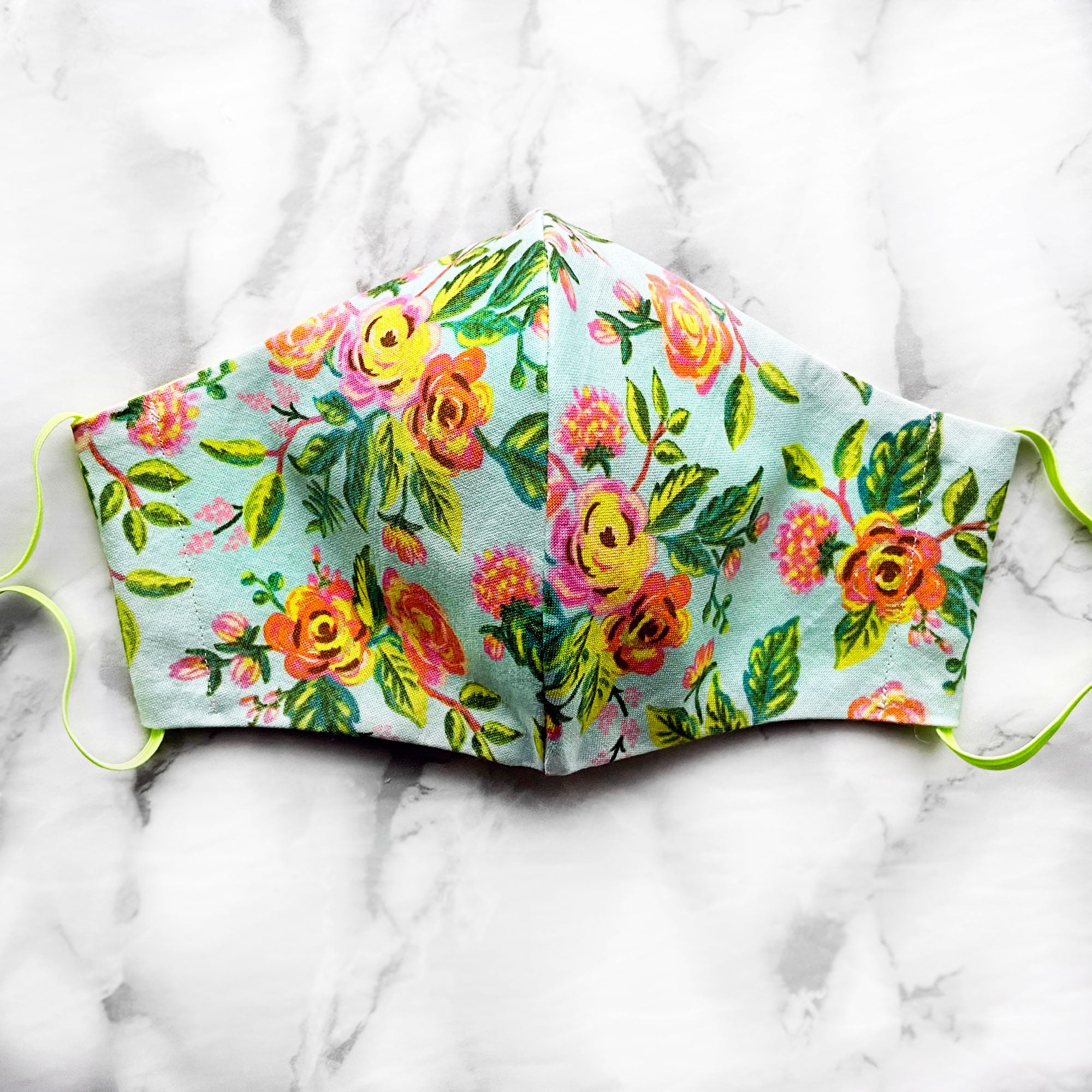 Rifle Paper Co Ménagerie "Jardin de Paris" Deluxe Olson Face Mask