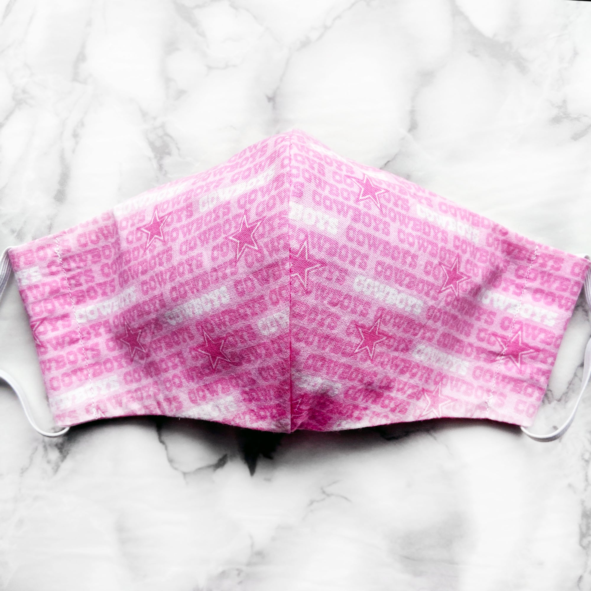 LIMITED EDITION Cowboys (Pink) Deluxe Olson Face Mask