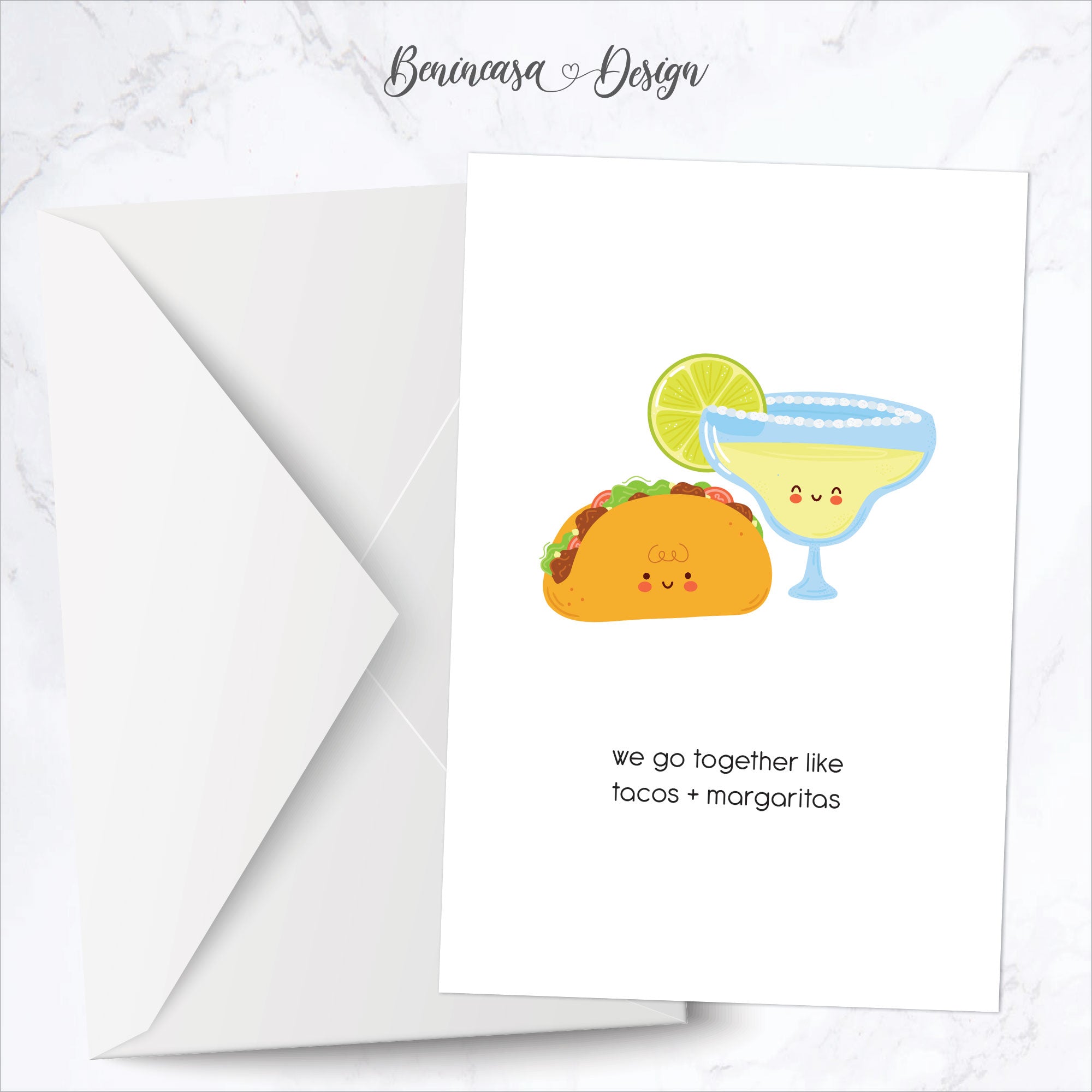 "Tacos & Margaritas" Greeting Card
